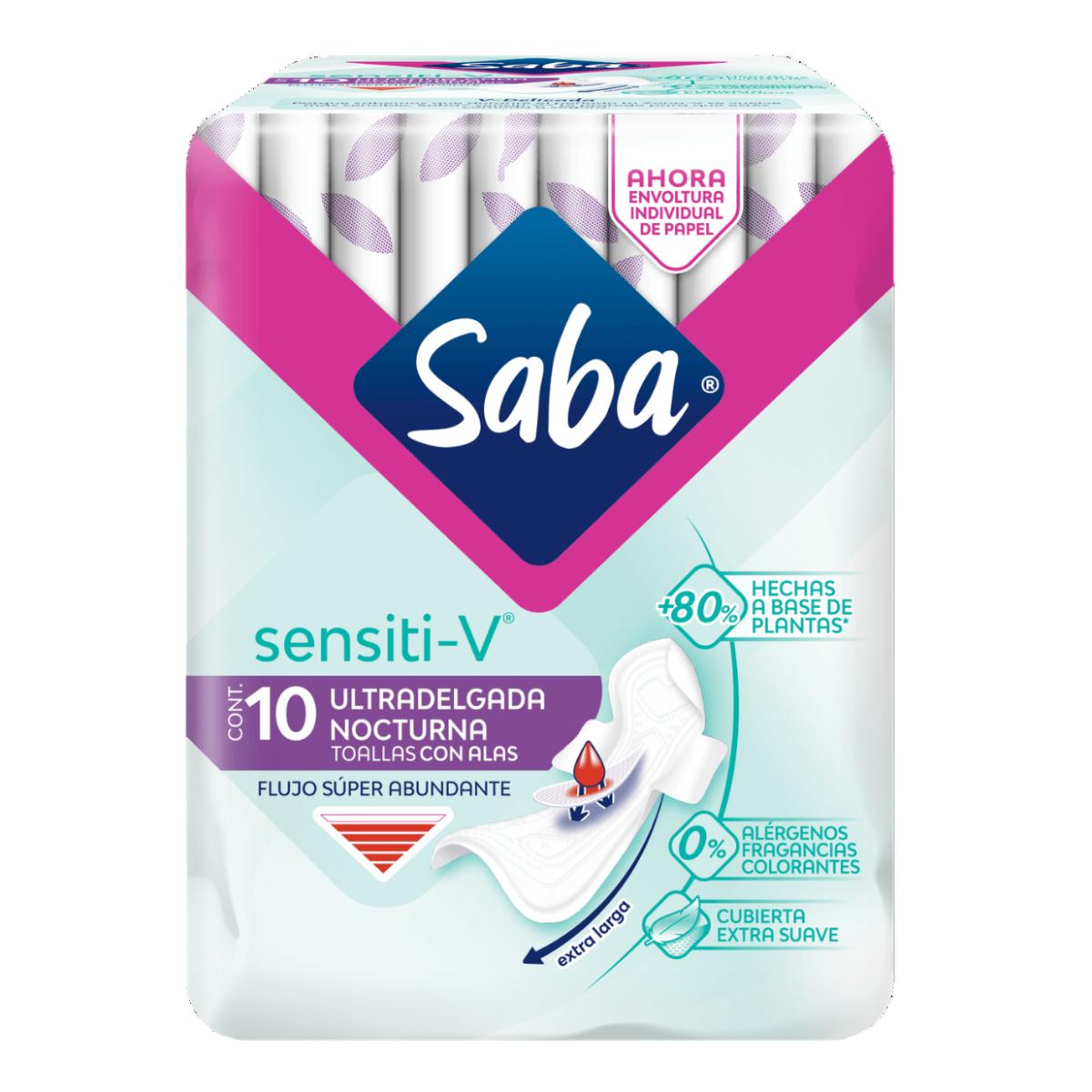 TF SABA ULTRA NOCT C/A SENSITI-V 10/10PZ