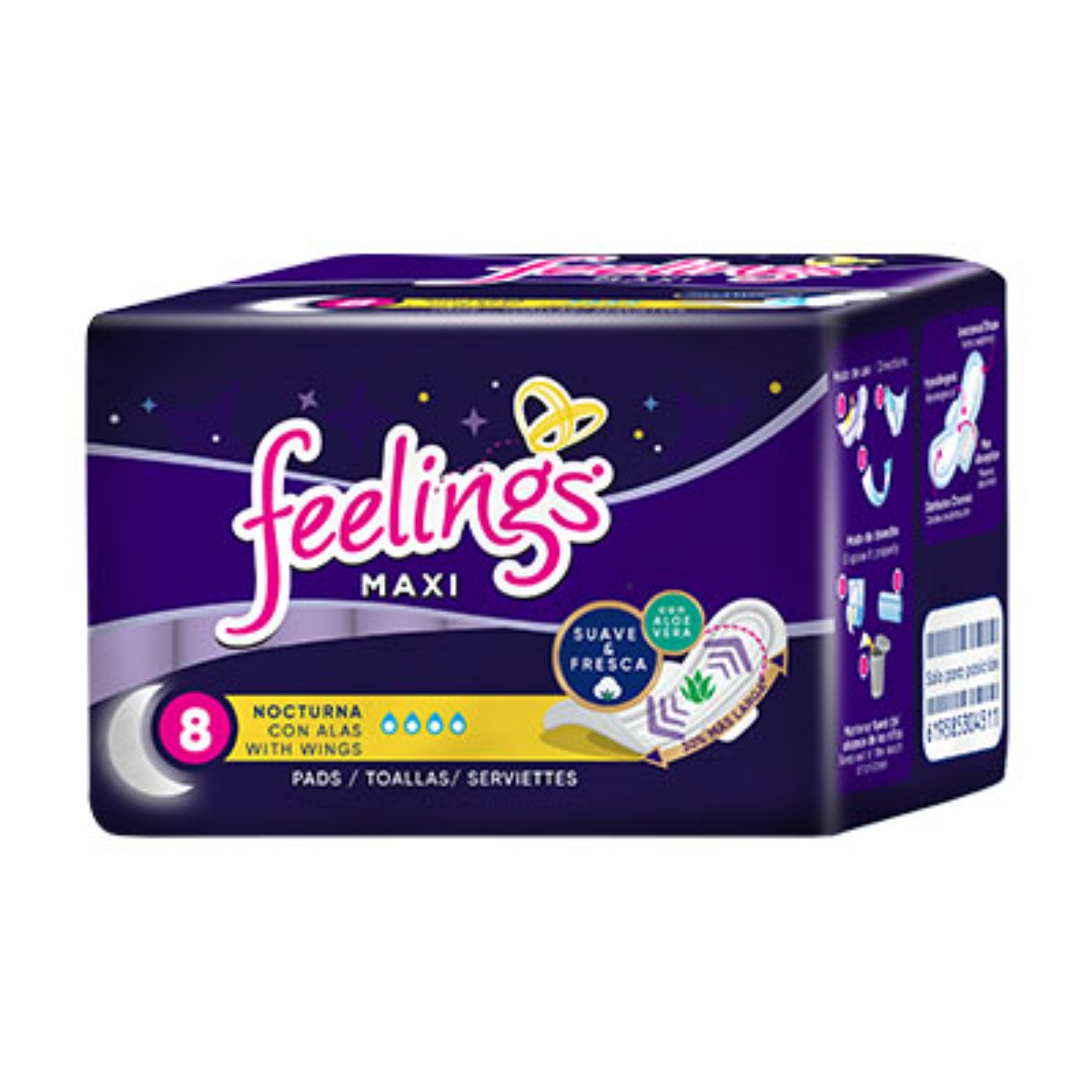 TF FEELINGS MAXI NOCTURNA 12/8PZ