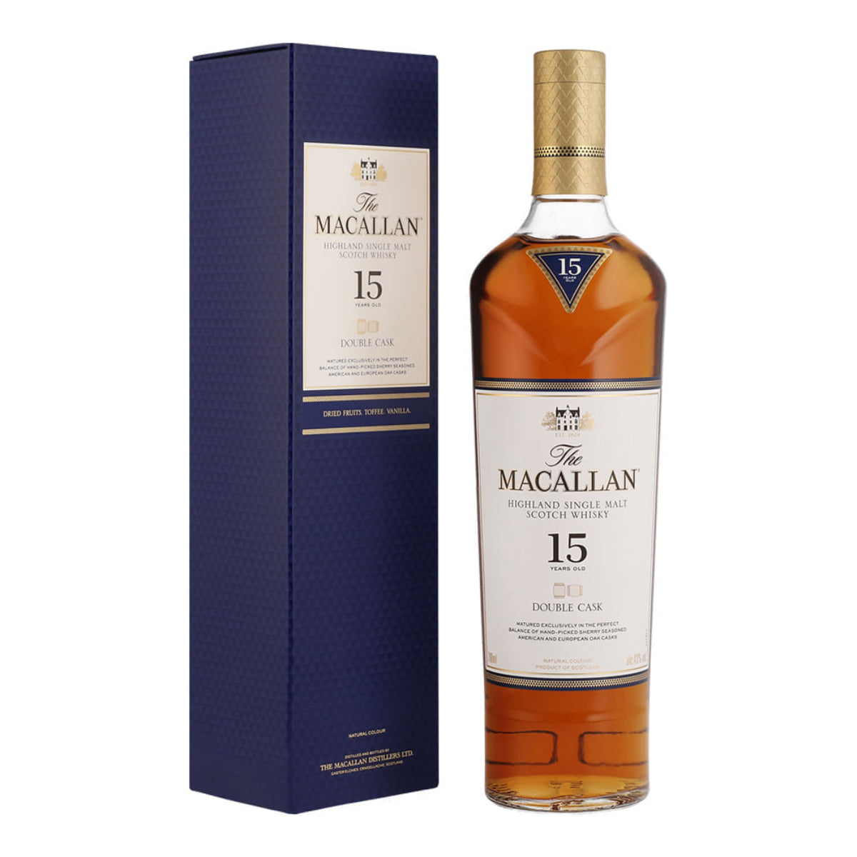 WK MACALLAN 15 DOUBLE CASK 6/700ML