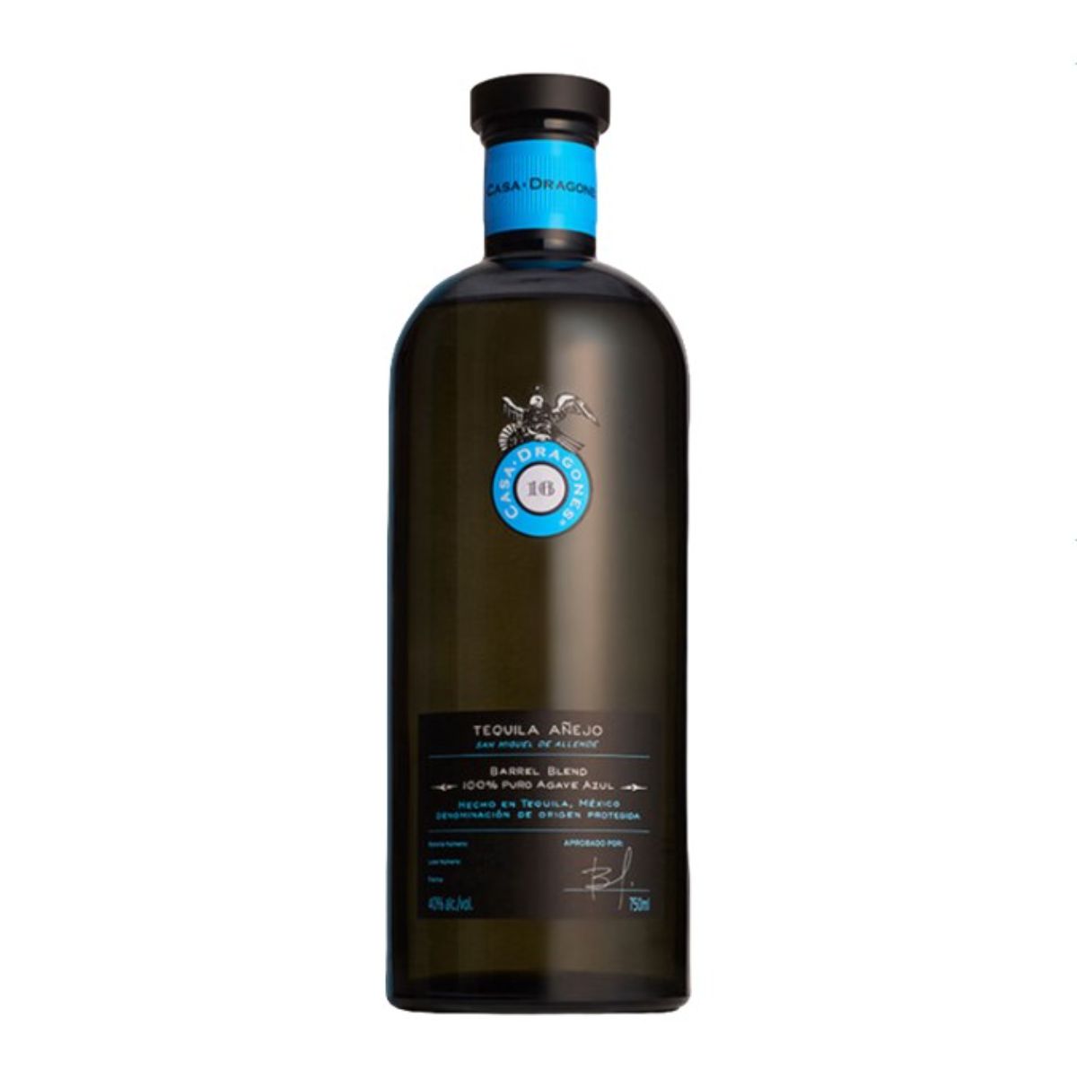 TEQ CASA DRAGONES AÑEJO BARREL 3/750ML