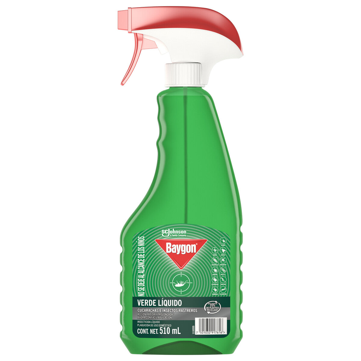 INS BAYGON LIQ VERDE TRIGGER12/510ML