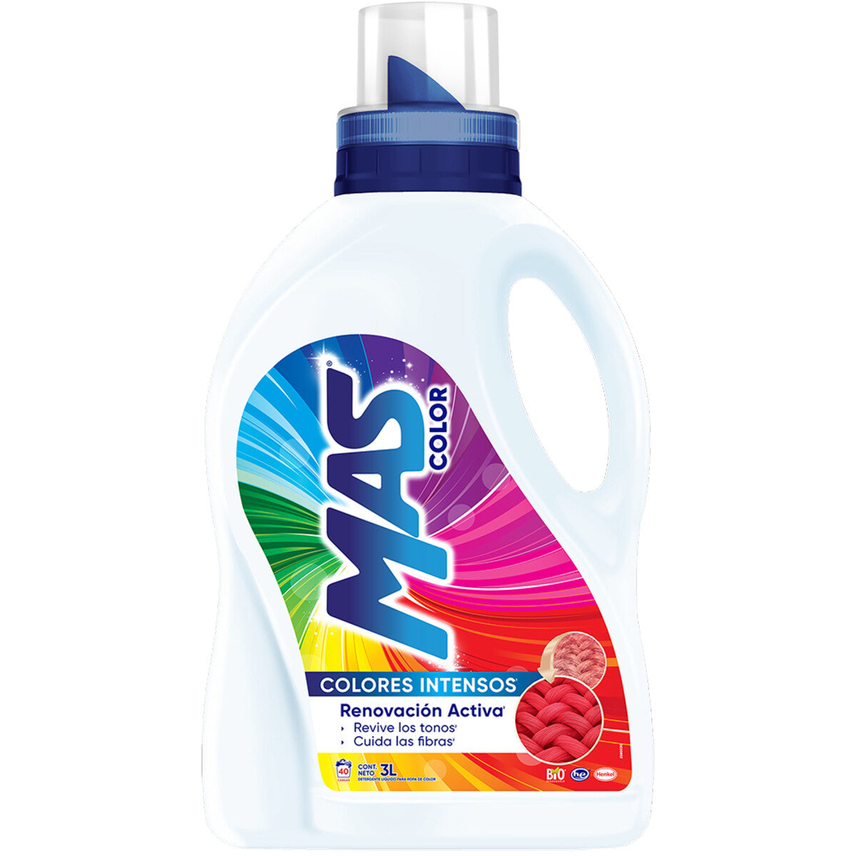 DET LIQ MAS COLOR COLORES INTENSOS 6/3LT