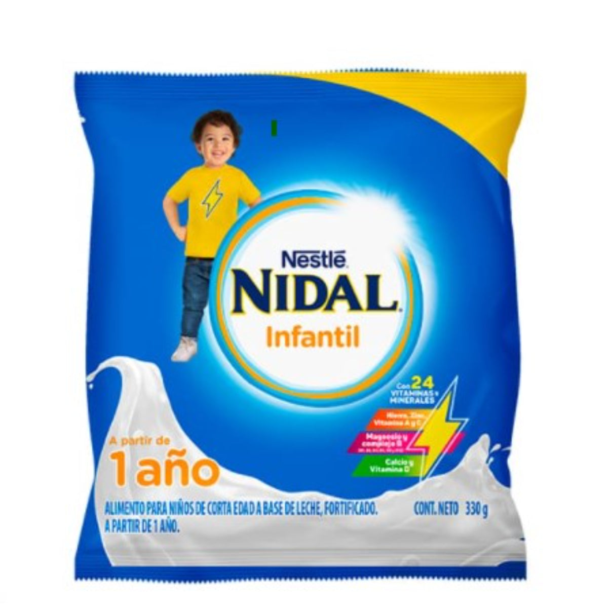 LCH POLV NIDAL INFANTIL 8/330GR