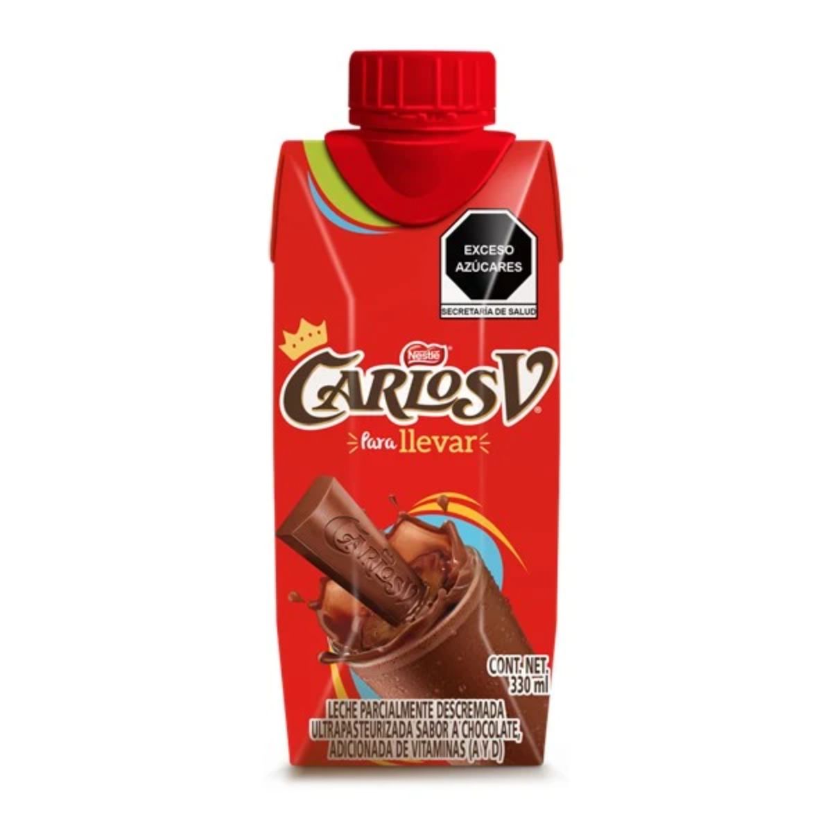 LCH MALT CARLOS V CHOCOLATE 12/330ML