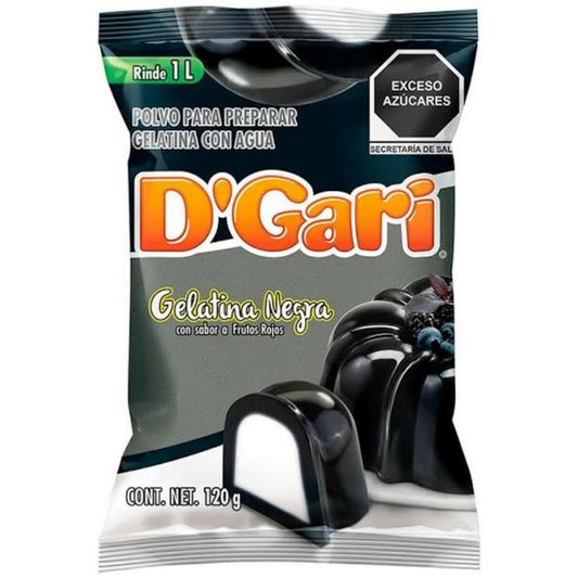 GEL DGARI AGUA NEGRA FRUTOS ROJ 50/120GR