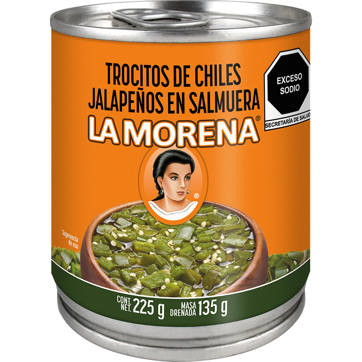 CH LA MORENA JALAPEÑO TROCITOS 225GR