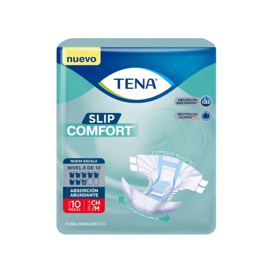 PÑ TENA COMFORT MEDIANO 4/10PZ