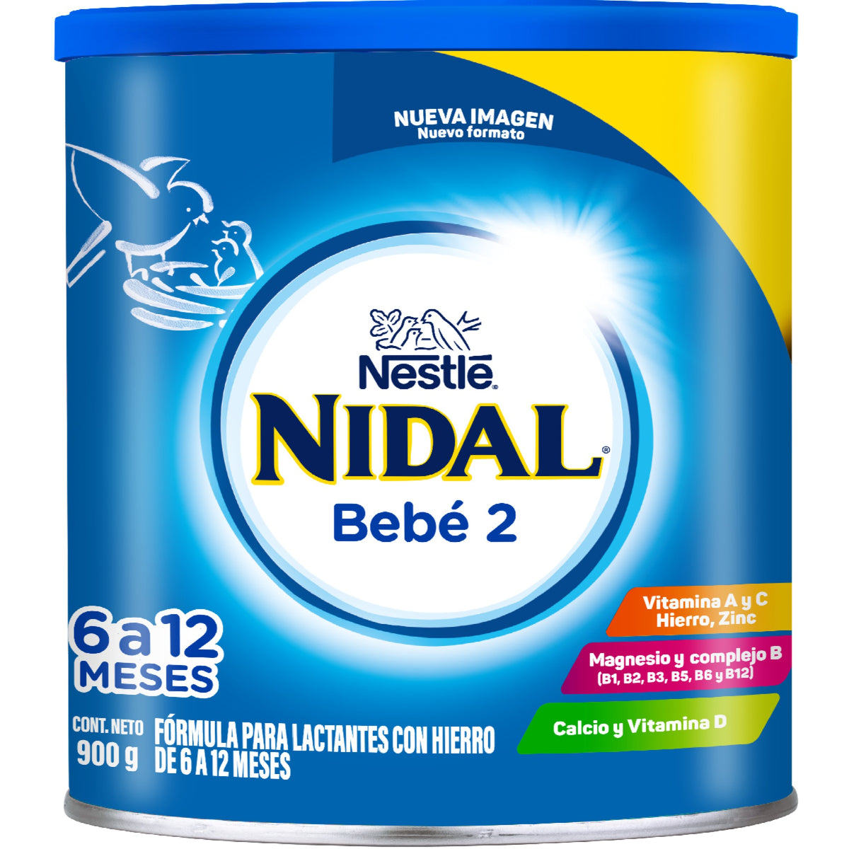 LCH POLV NIDAL 2 FORM INFANTIL12/900GR