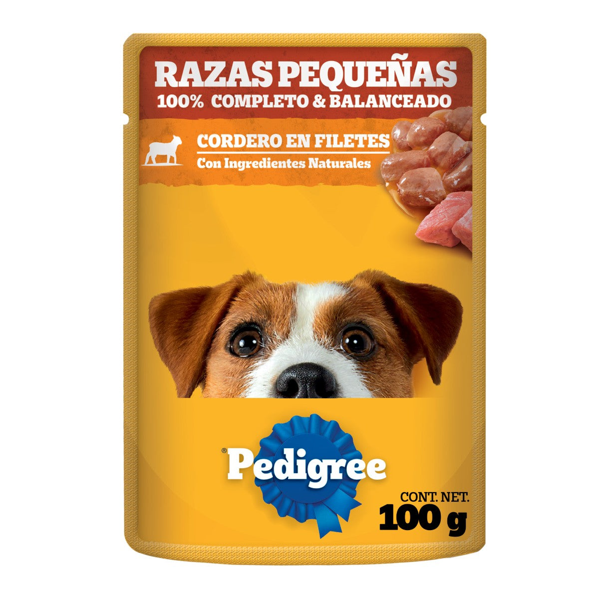 MASC PEDIGREE RAZAS PEQ CORDERO 12/100GR