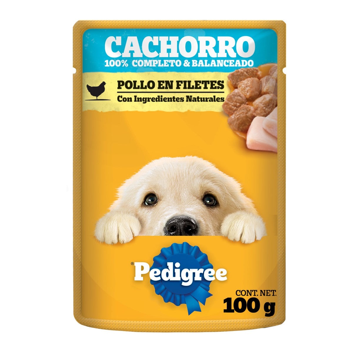 MASC PEDIGREE CACHORRO POLLO12/100GR