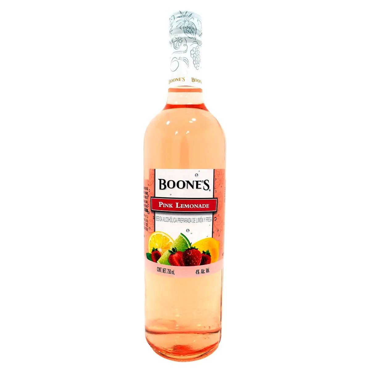 COOL BOONES PINK LIMONADE 12/750ML