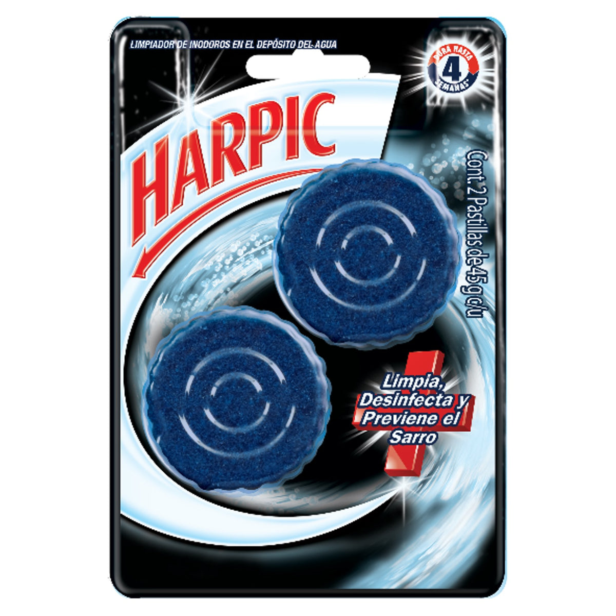 PAST HARPIC ACUA AZUL12/90GR