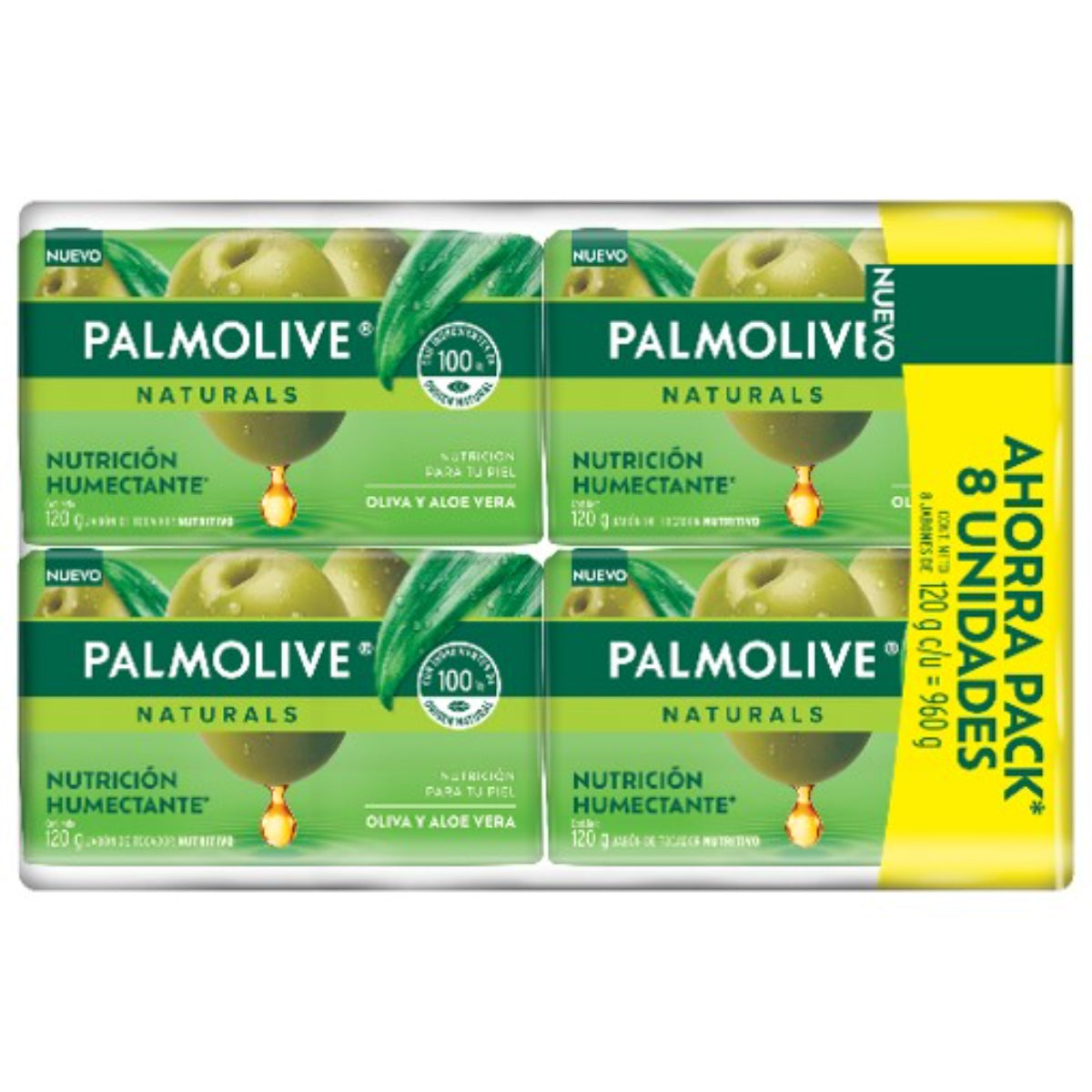 JT PALMOLIVE NAT OLIVA/ALOE8/120GR