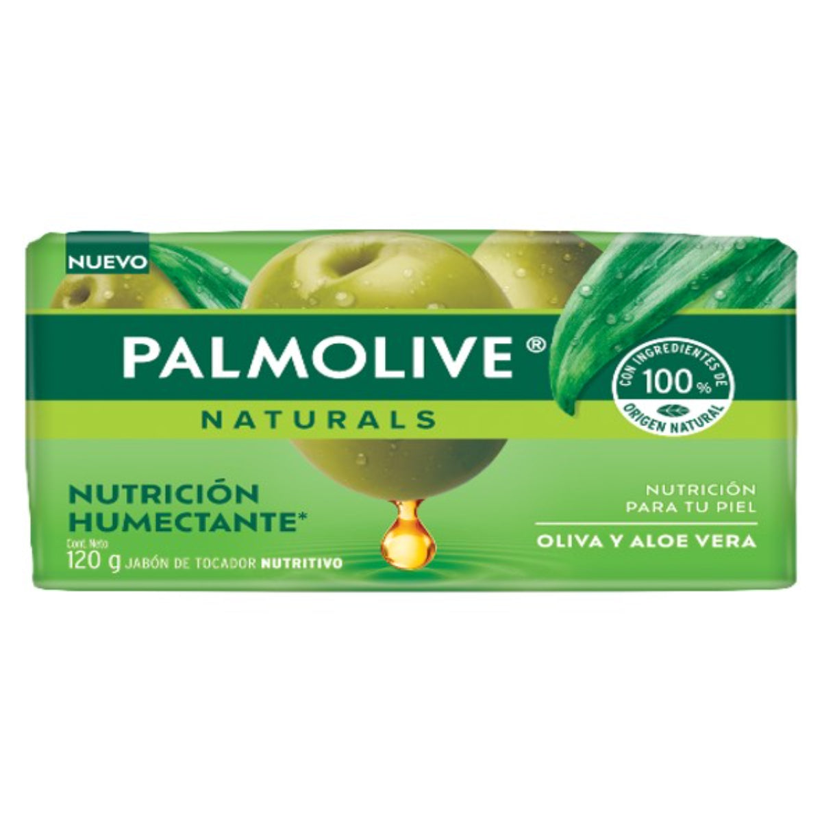 JT PALMOLIVE NAT OLIVA/ALOE120GR