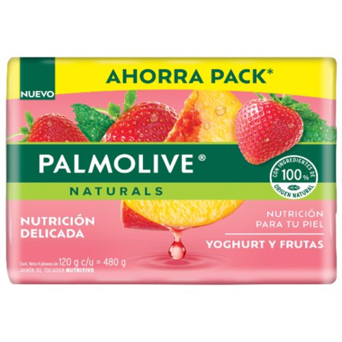 JT PALMOLIVE NAT YOGHURT/FRUT4/120GR