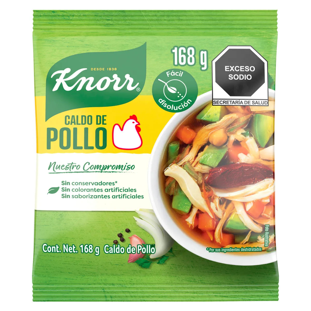 SOP CS KNORR SUIZA BOLSA 168GR