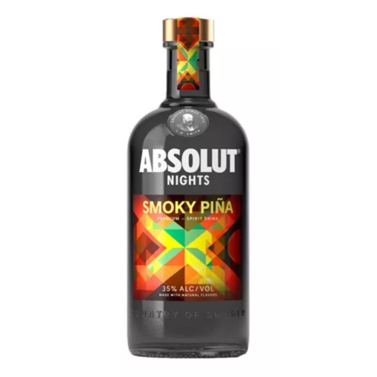 VODKA ABSOLUT NIGHTS SMOKY PIÑA6/700ML