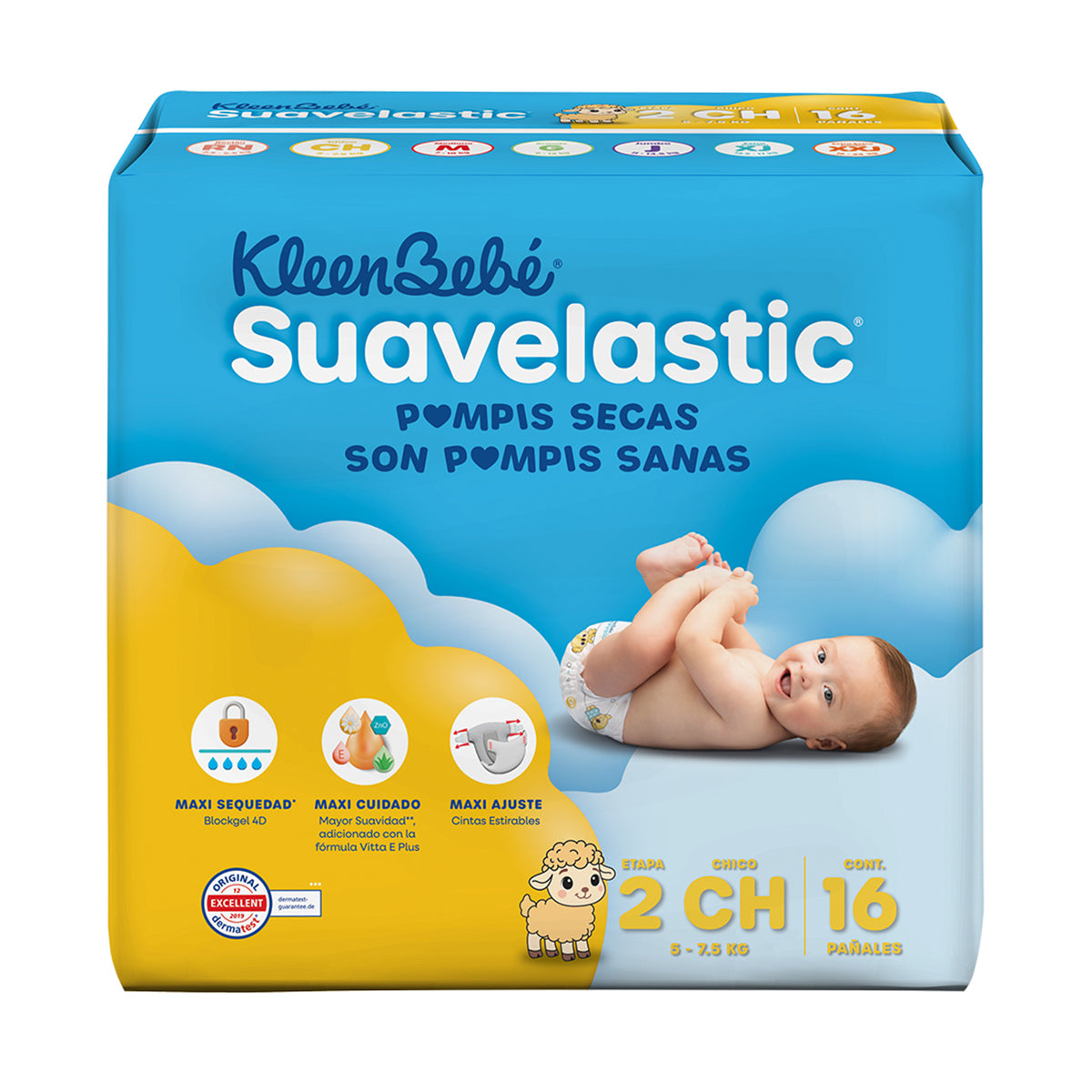 PÑ SUAVELASTIC MAX CHICO8/16PZ