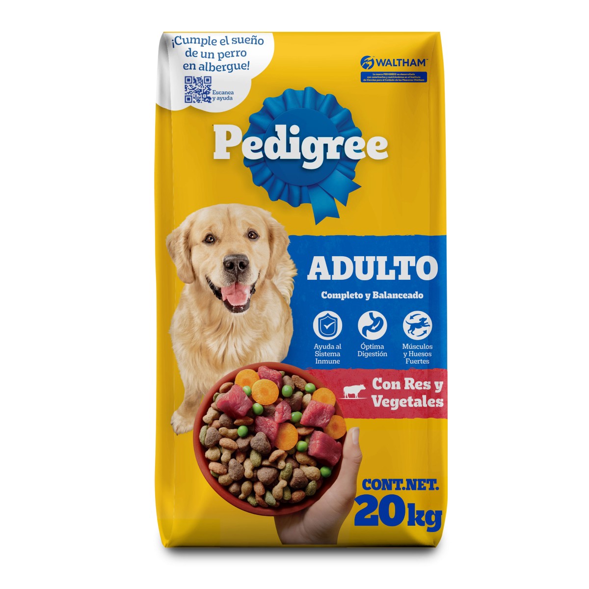 MASC PEDIGREE ADULTO20KG