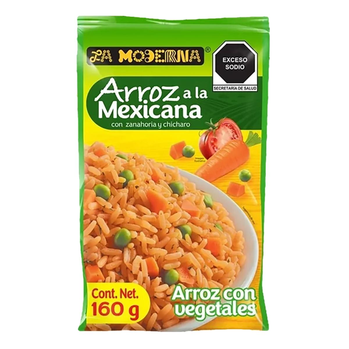 SOP SP LA MODERNA ARROZ MEXICAN 12/160GR
