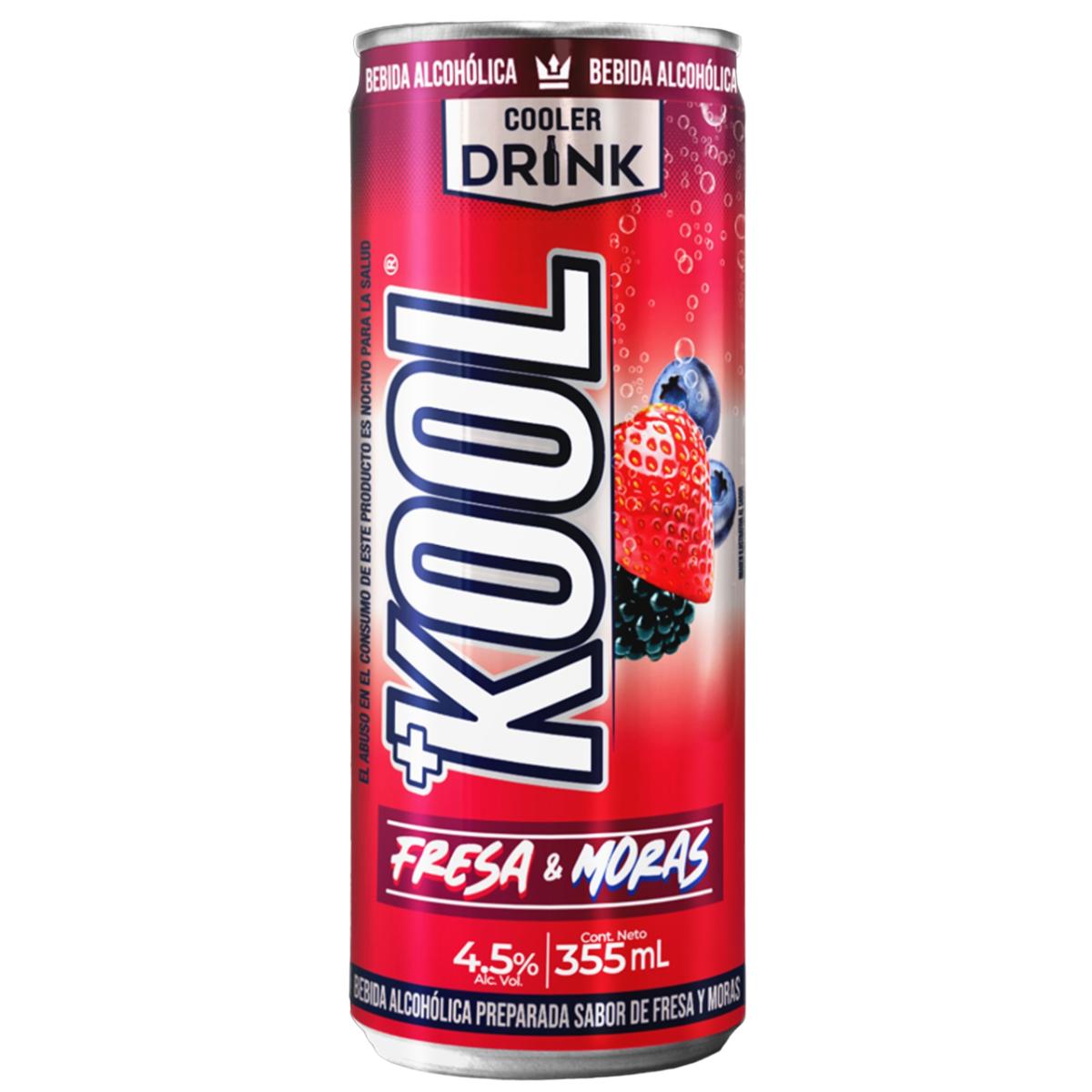 MEZCLA KOOL FRESA Y MORAS 12/355ML