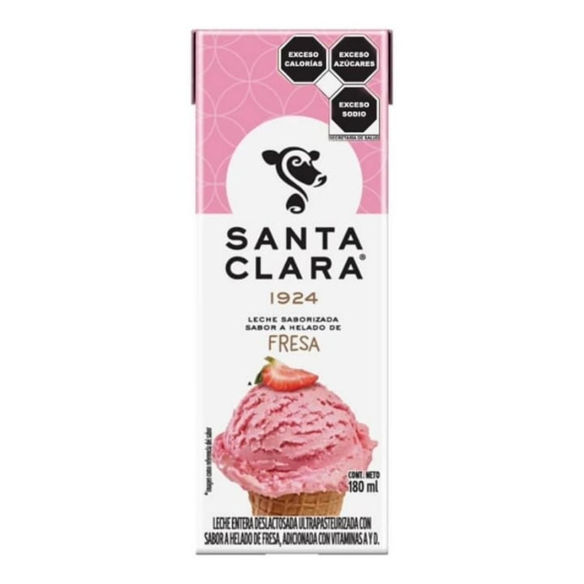 LCH SANTA CLARA FRESA MAYOREO 40/180ML