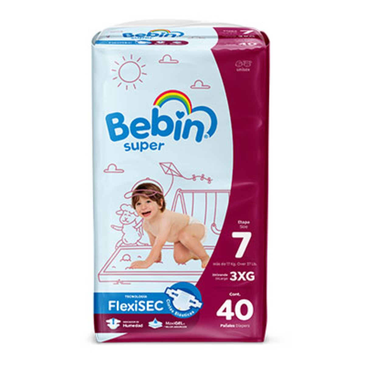 PÑ BEBIN SUPER TALLA 740PZ