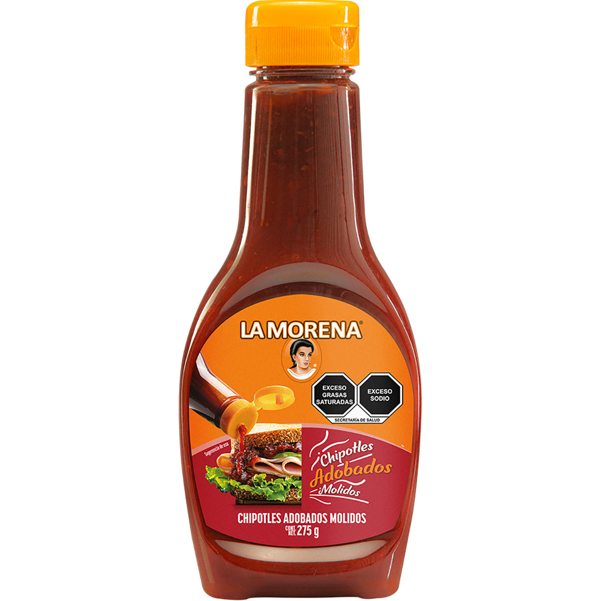 CH LA MORENA CHIPOTLES MOLIDOS12/275GR