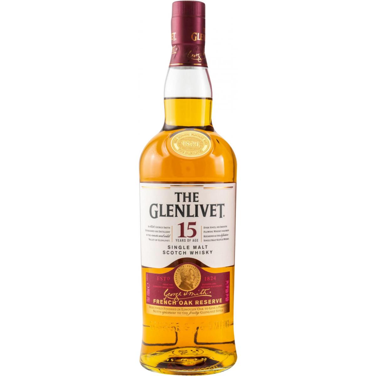 WK THE GLENLIVET 15 AÑOS 6/700ML
