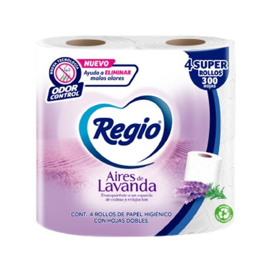 HIG REGIO AIRES D/LAVANDA 300HD 12/4ROLL