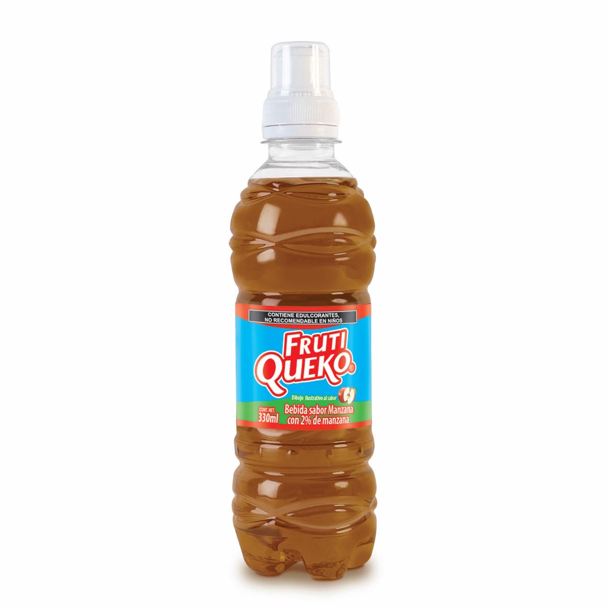 JUG FRUTI QUEKO MANZANA SPORT 12/330ML