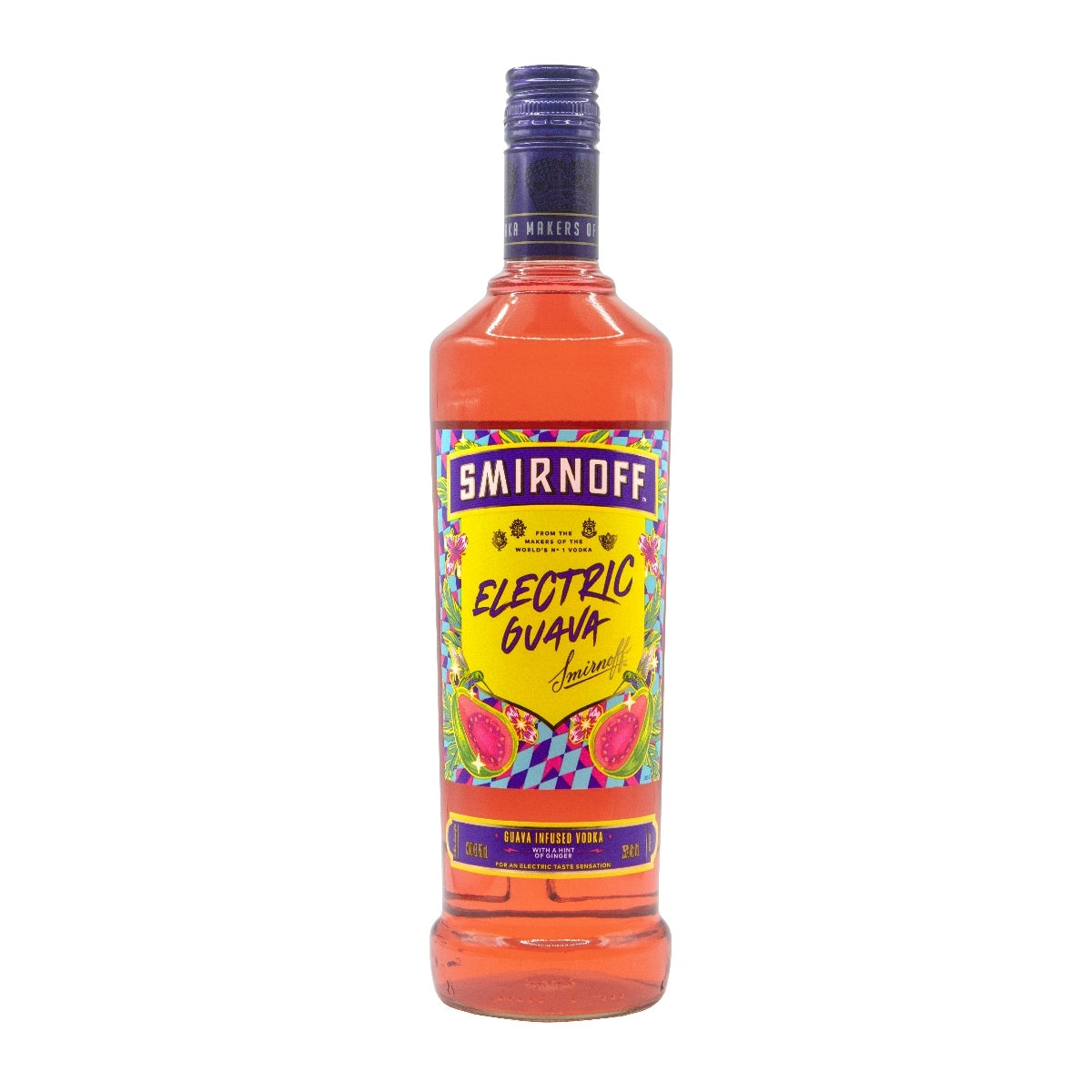 VODKA SMIRNOFF ELECTRIC GUAVA750ML
