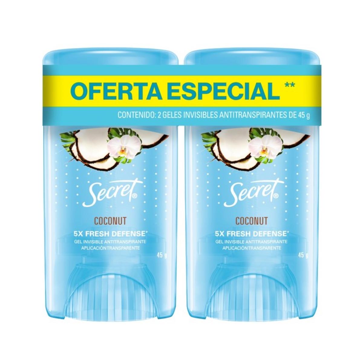 DS SECRET GEL COCONUT 6/2/45GR