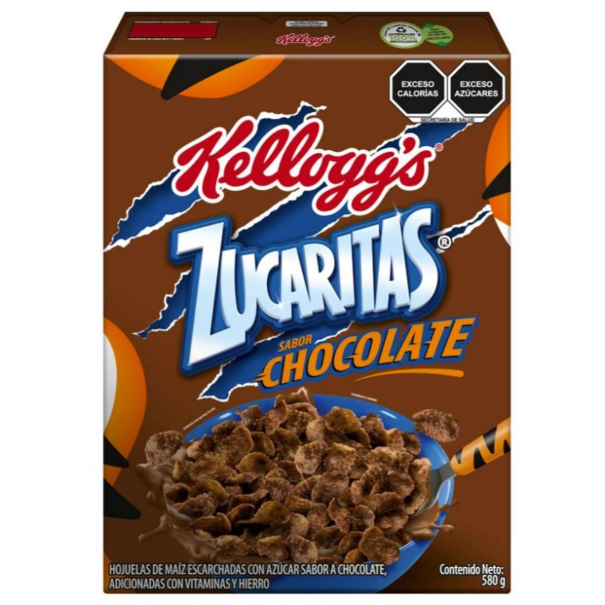 CER ZUCARITAS CHOCOLATE 24/580GR