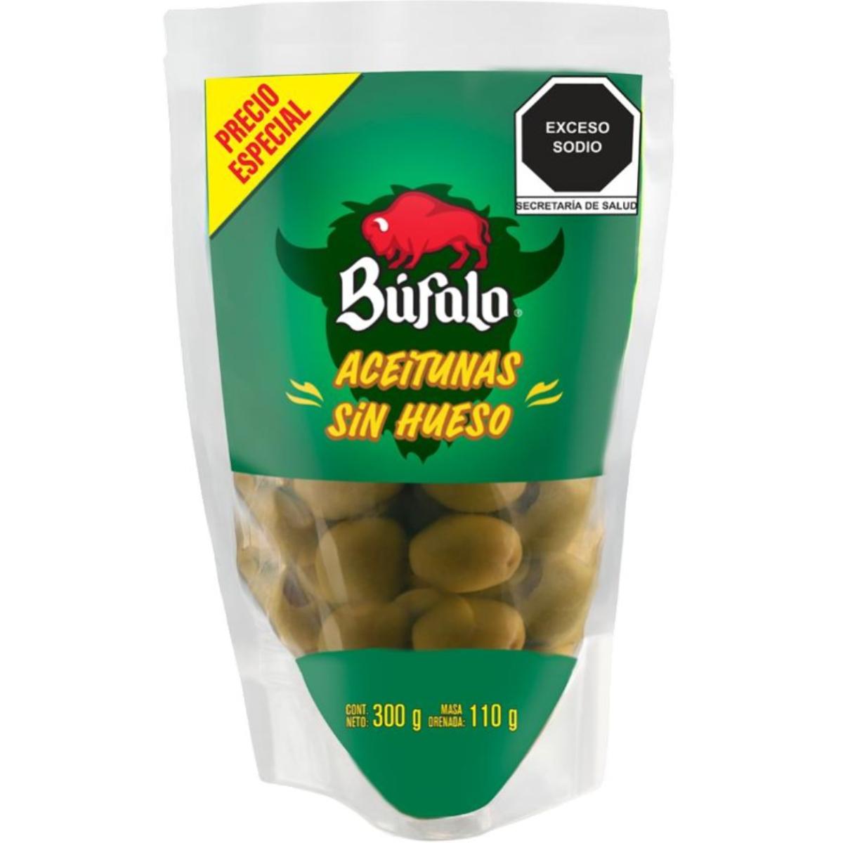VEG ACEITUNAS BUFALO DESHUE P.E 24/300GR