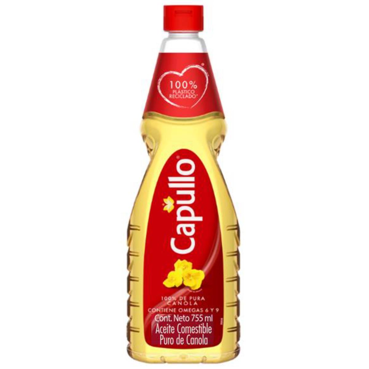 AC CAPULLO 100% CANOLA12/755ML