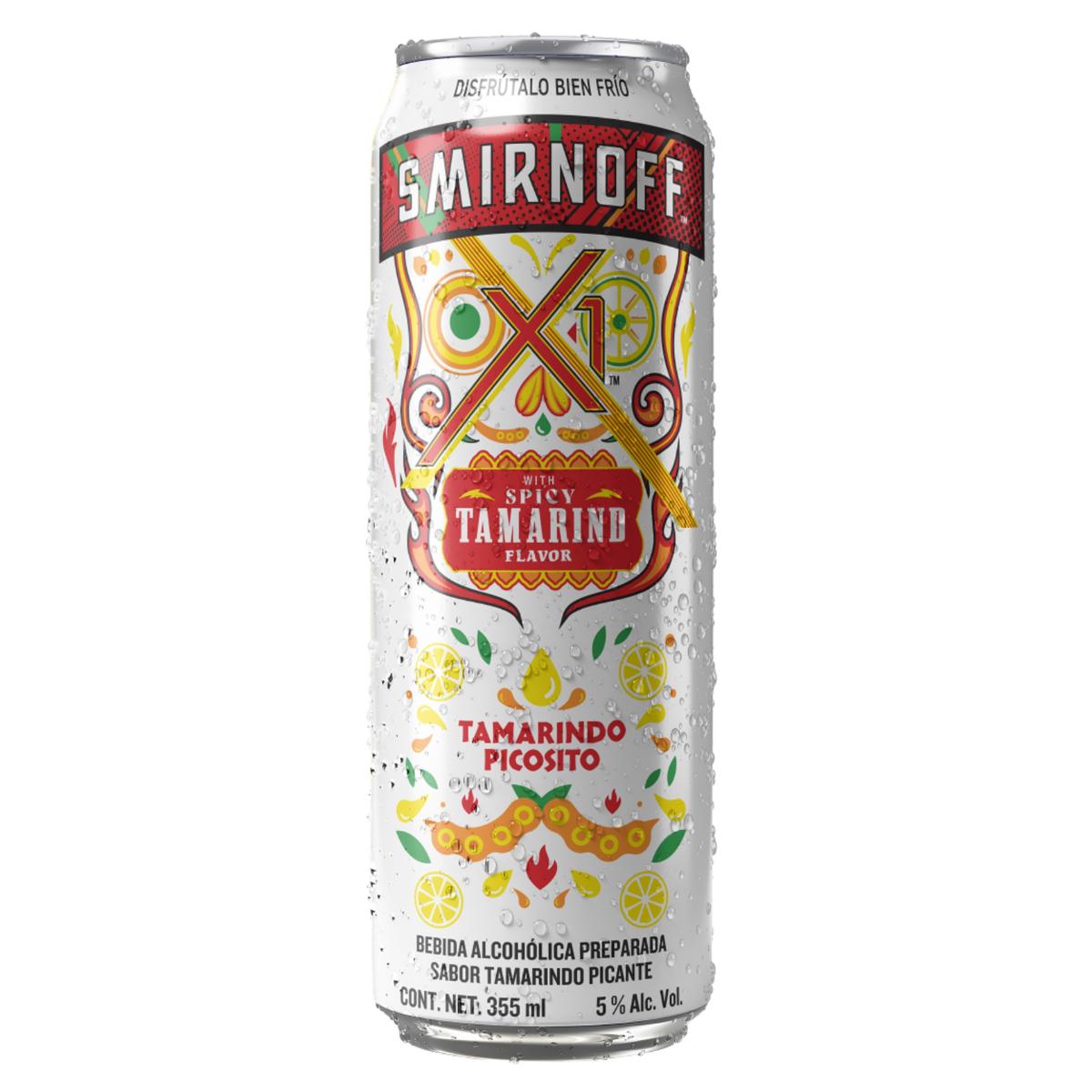 MEZCLA SMIRNOFF X1 TAMARINDO24/355ML