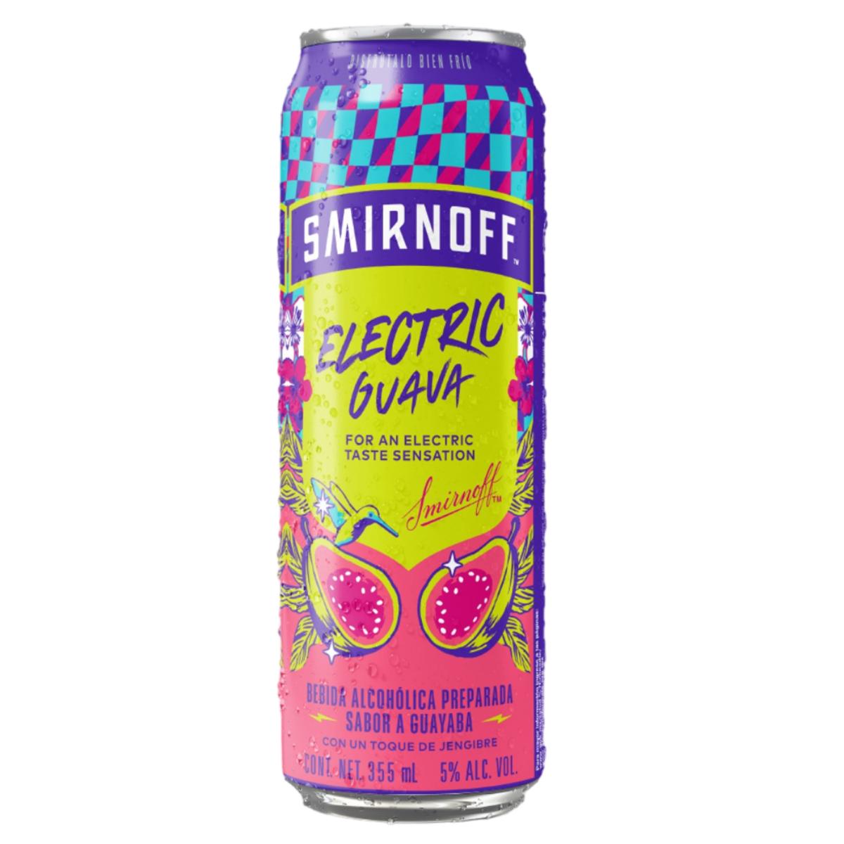 MEZCLA SMIRNOFF ELECTRIC GUAVA24/355ML