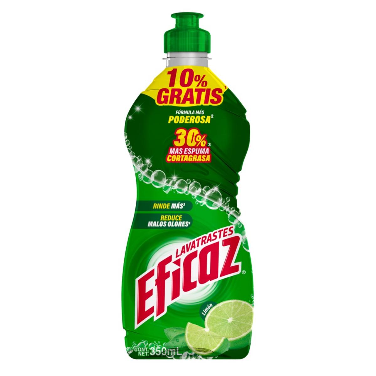 LT LIQ EFICAZ LIMON+10% GRATIS12/350ML