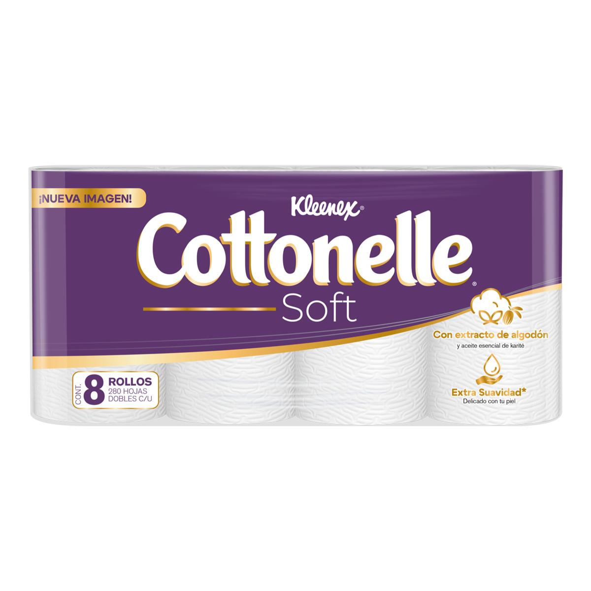 HIG KLEENEX COTTON SOFT 280HD5/8ROLL