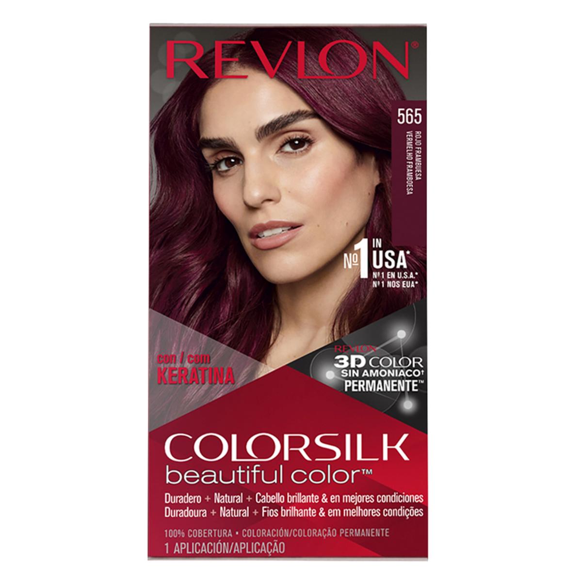 TT REVLON COLORSILK #565 ROJO FRAM 12/PZ