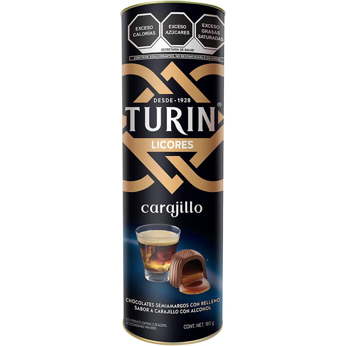 DL CHOC TURIN CARAJILLO TUBO 180GR