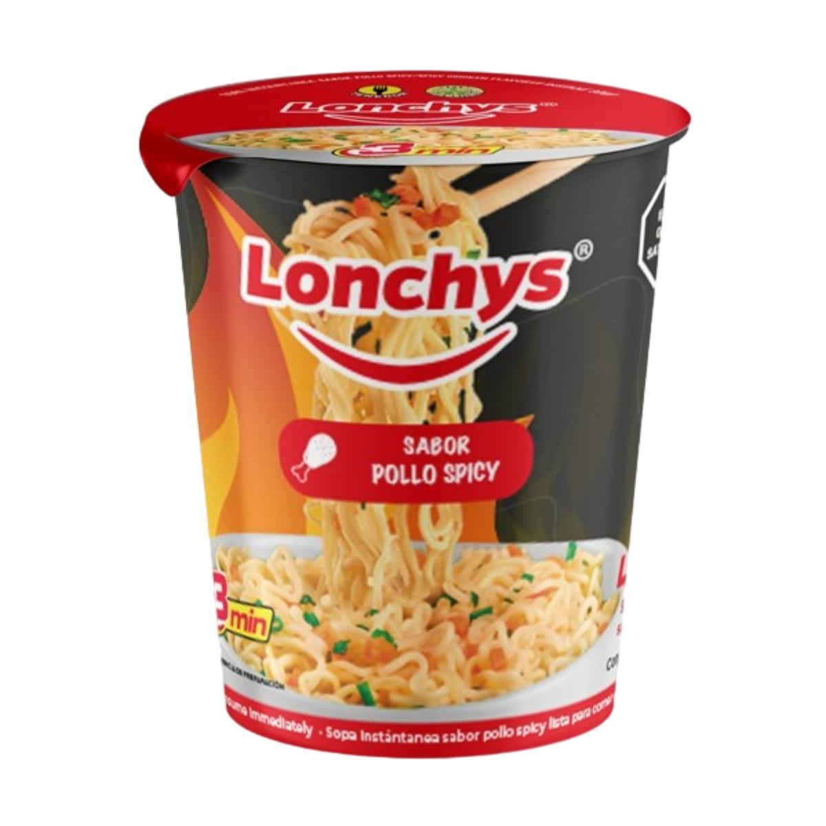 SOP SP LONCHYS POLLO SPICY65GR