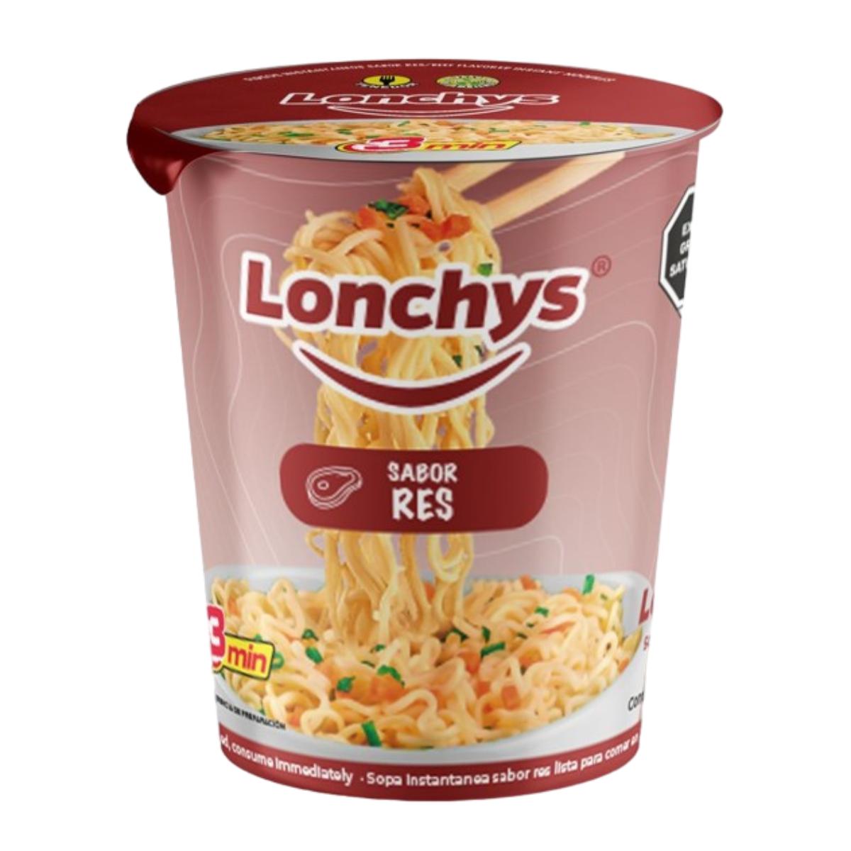 SOP SP LONCHYS CARNE DE RES 65GR