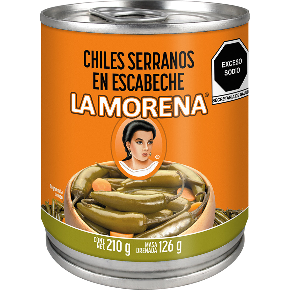 CH LA MORENA SERRANO ESCABECHE 210GR