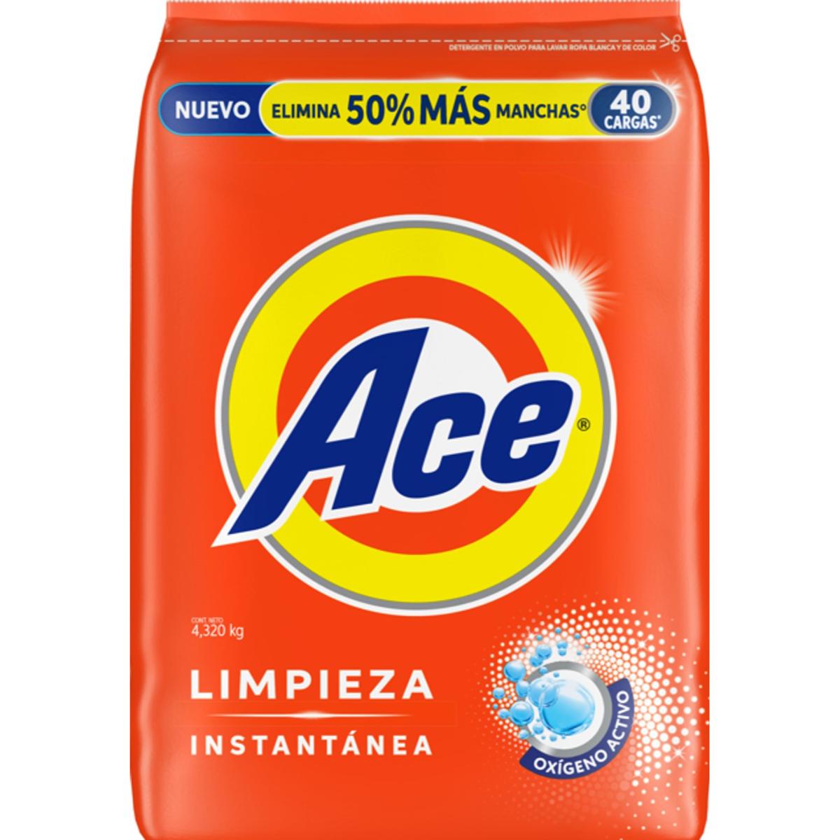 DET ACE LIMPIEZA INSTANTANEA 4/4.320KG