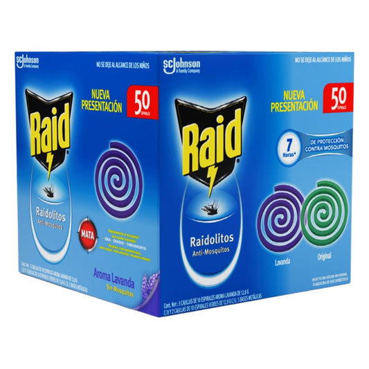 INS RAIDOLITO MIX LAVANDA/ORIGINA 6/50PZ