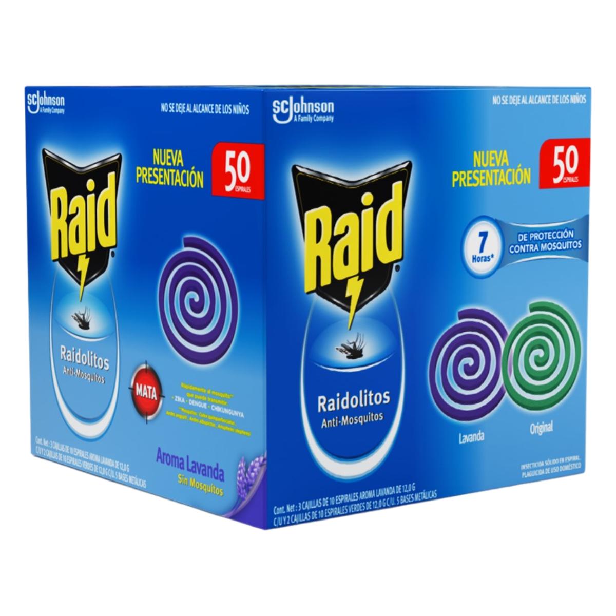 INS RAIDOLITO MIX LAVANDA/ORIGINA 50PZ