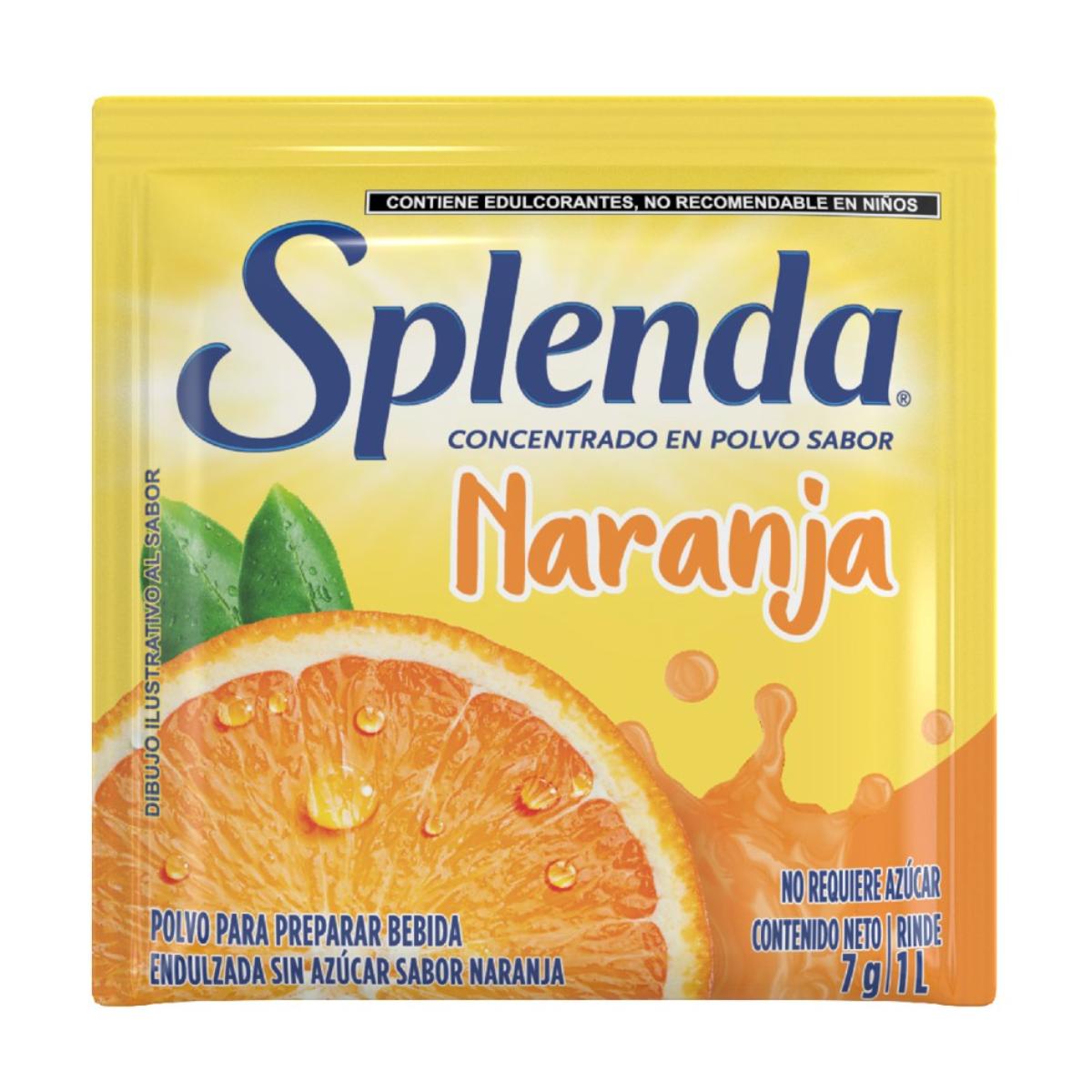 SB SPLENDA NARANJA 8/7GR