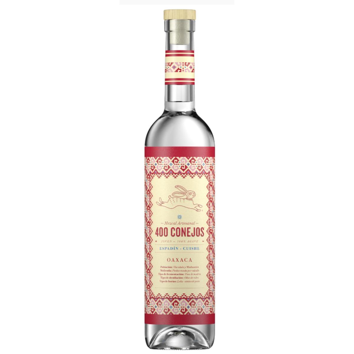 MEZCAL 400 CONEJOS ESPADIN CUISH 700ML